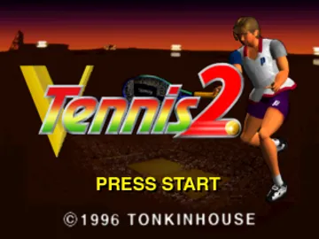 V-Tennis 2 (JP) screen shot title